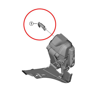 Copri Spinotto Per Deragliatore Anteriore Shimano Dura Ace DI2 FD-R9250 12v