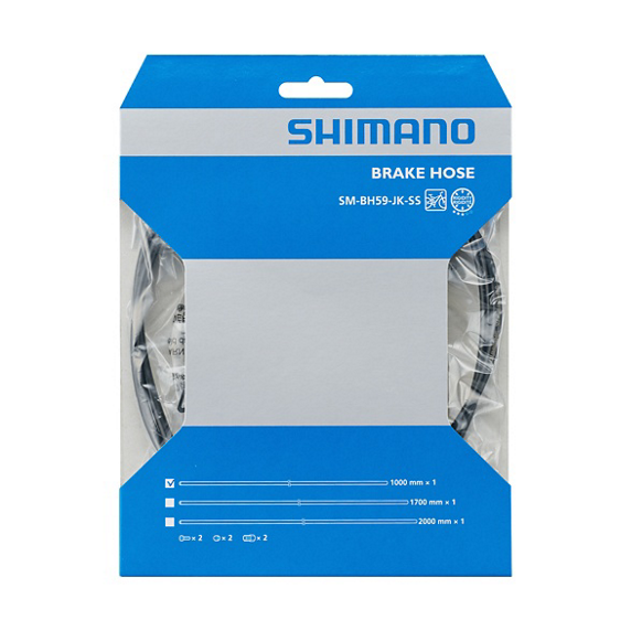 Manguera de freno hidráulico Shimano SM-BH59-JK-SS - 1700 mm