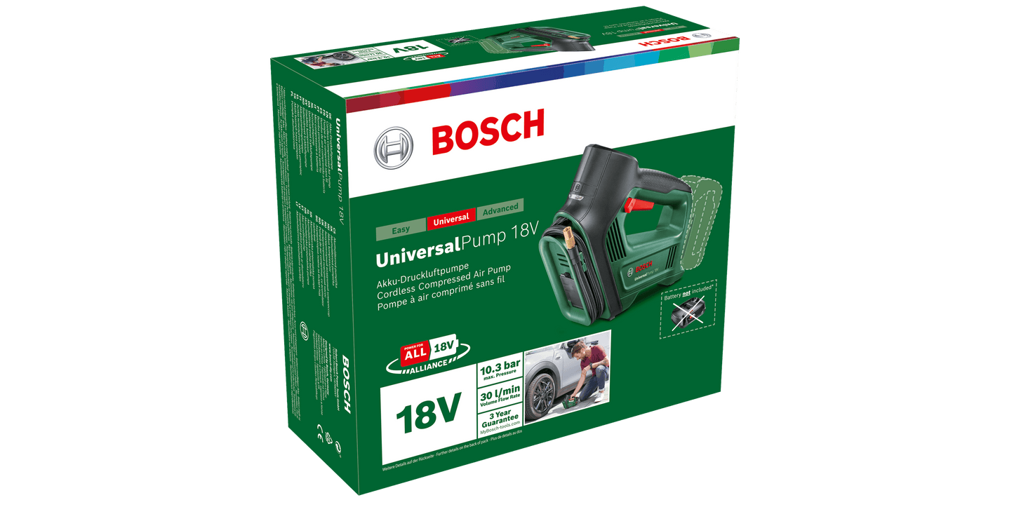 Bomba universal Bosch 18V Bomba eléctrica