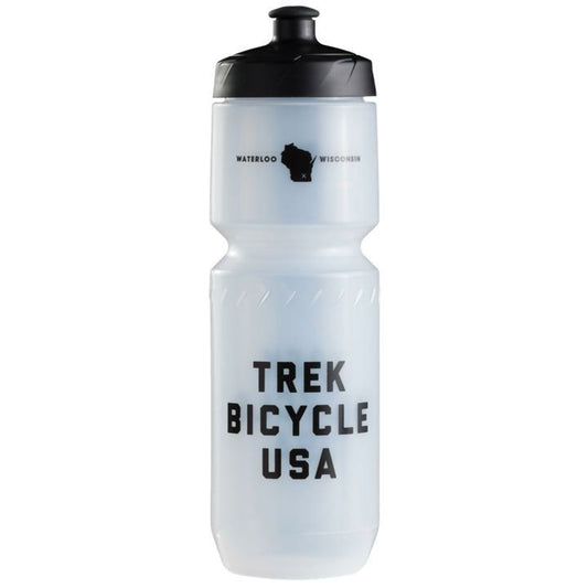 Trek voda fľaša použitá priehľadná silo skrutka korok x1 710 ml