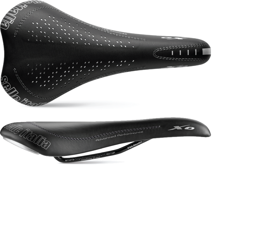 Selle Italia XO Genuine Gel Sportive Saddle 270x140mm