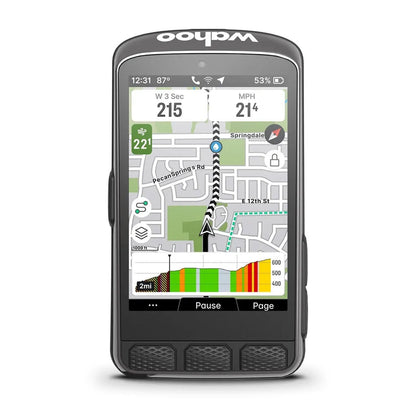 Wahoo elemnt as gps ciclocomputador
