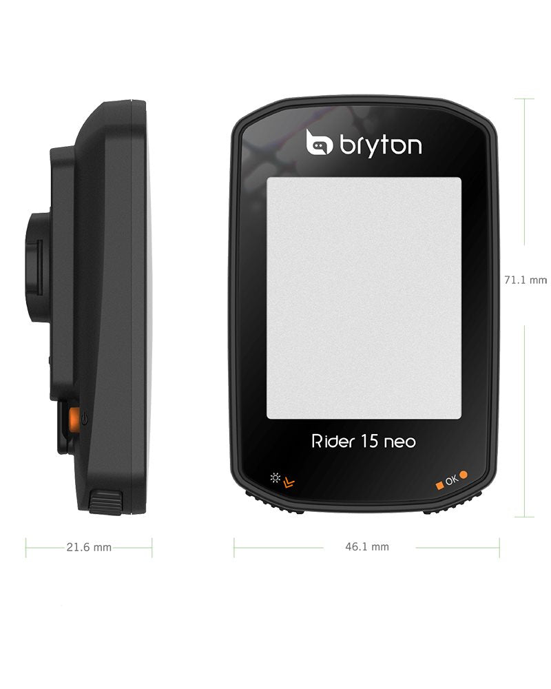Ciclocomputer GPS Bryton Rider 15 neo E