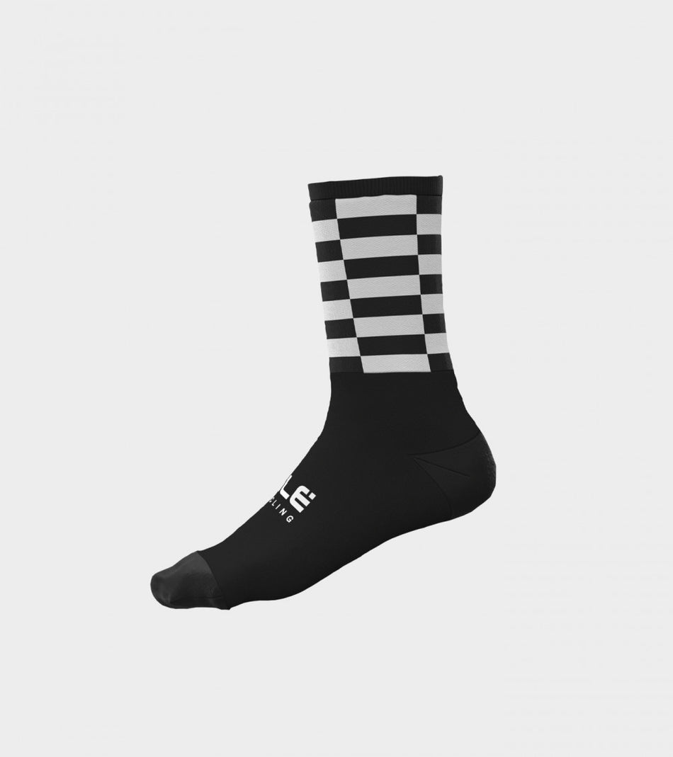 Chaussette 18cm Alè Wool Checker