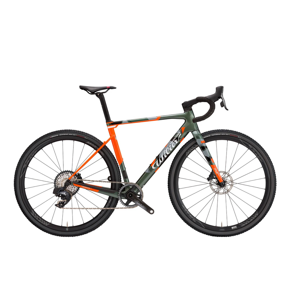 Wilier Rave SRL Sram Force AXS 2x12V SLR 42KC Carbon Wheels